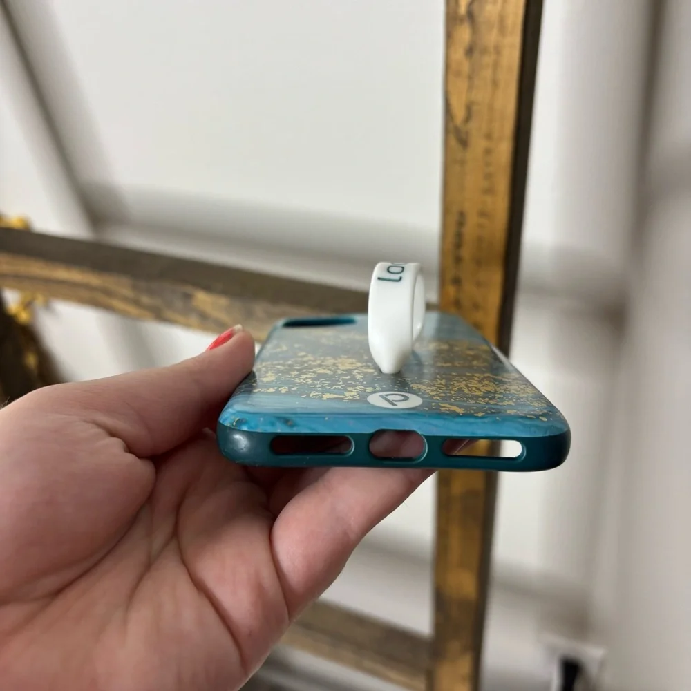 Loopy LEFTY Jasper Case Blue and Gold Phone Case iPhone 11 Pro Max